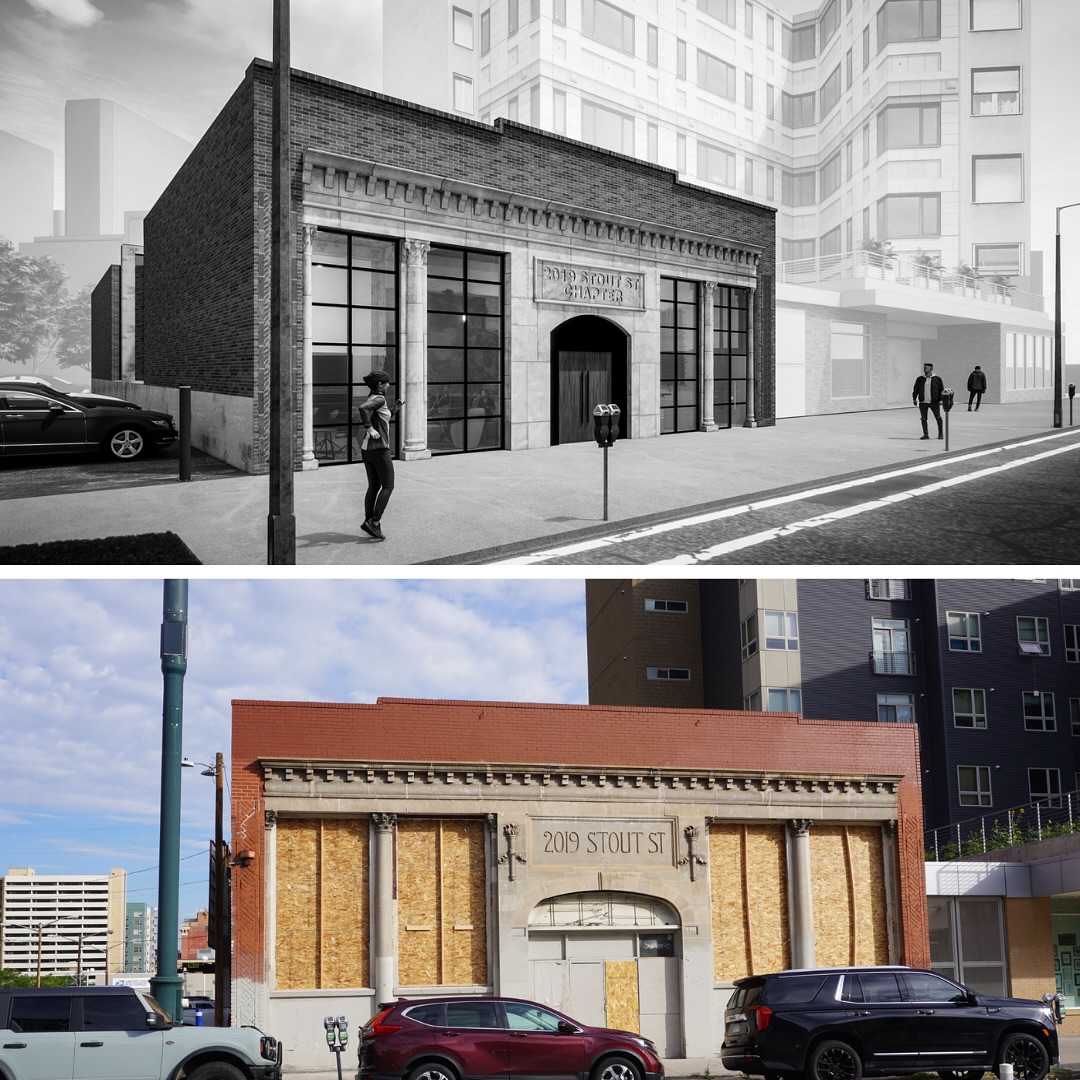 Revitalizing 2019 Stout Street to Chic Venue Hub