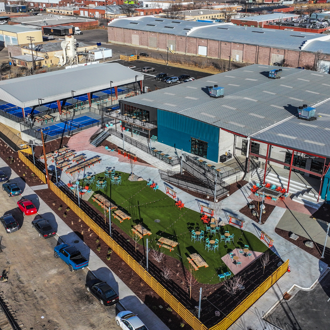 Moodswing Debuts in Elyria Swansea With Pickleball, Food and Community