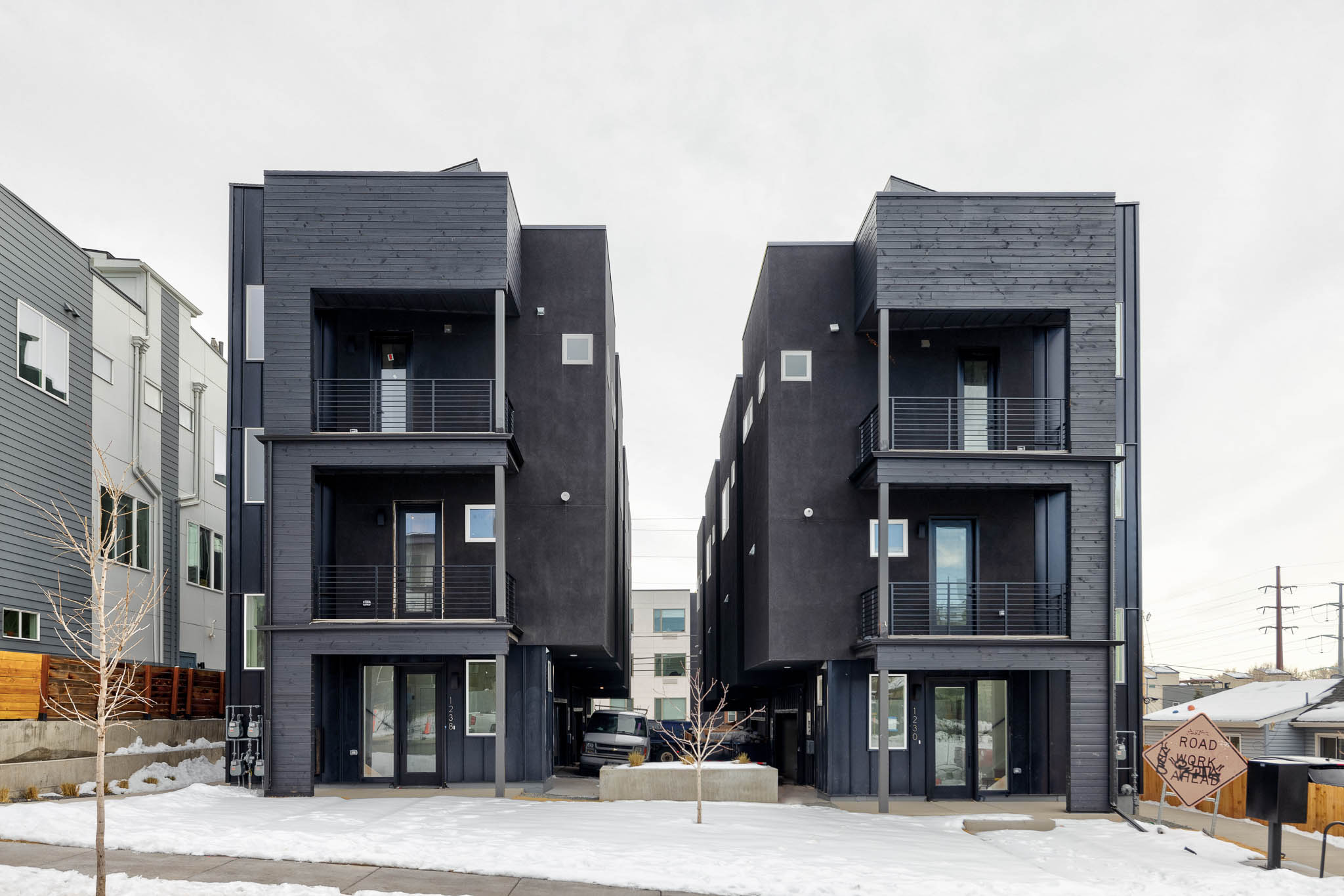 milehimodern Brings Sleek Townhomes to West Colfax