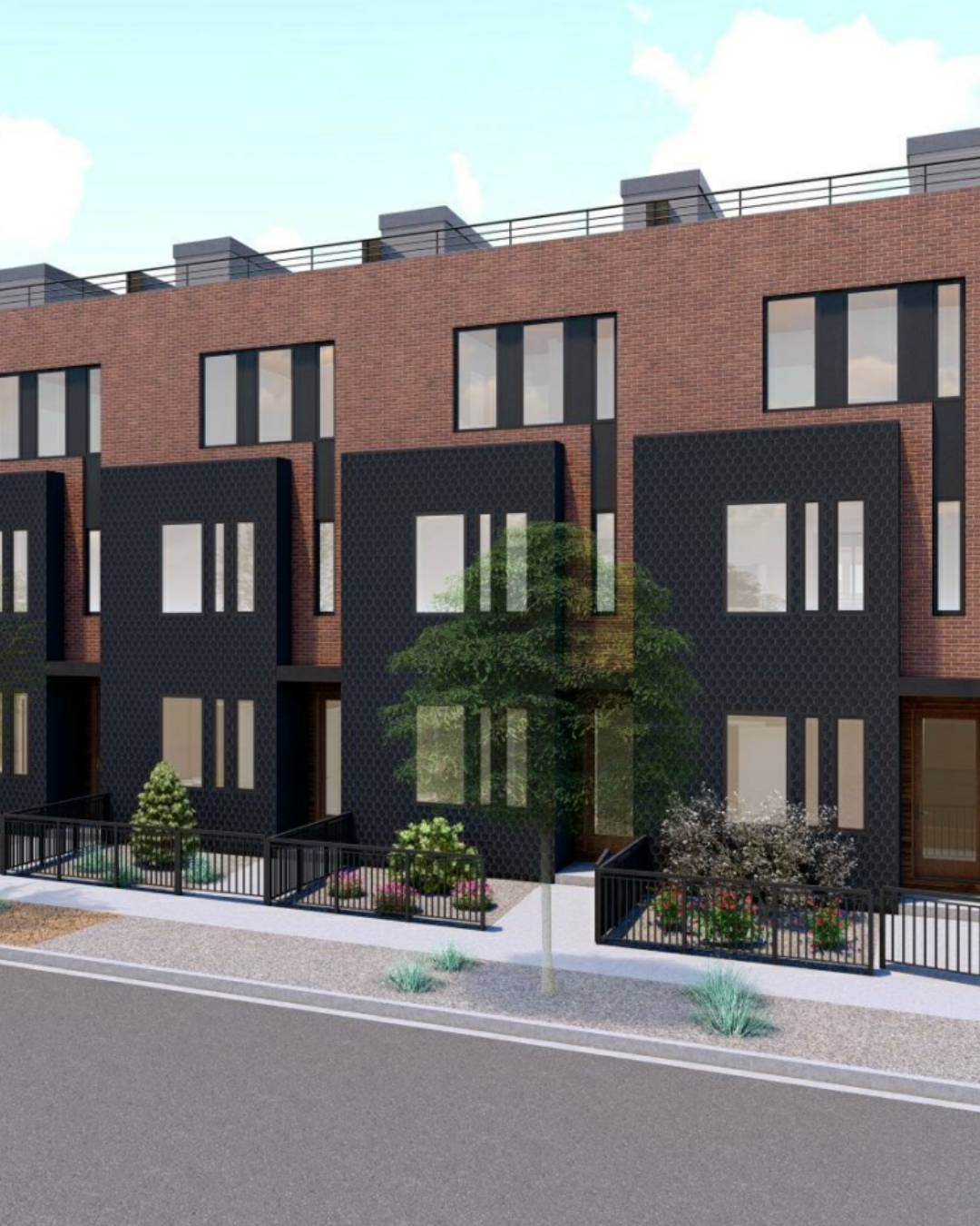 Galapago 18 Brings New Townhomes to Former Industrial Site in Baker